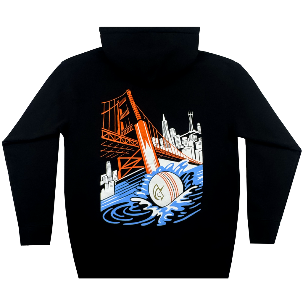 Splash hit, with a twist Art Deco Hoodie - Unisex